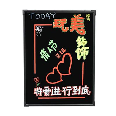 China Advertising LED Writing Board New Product Battery Operated Tablet For Shops And Restaurants for sale