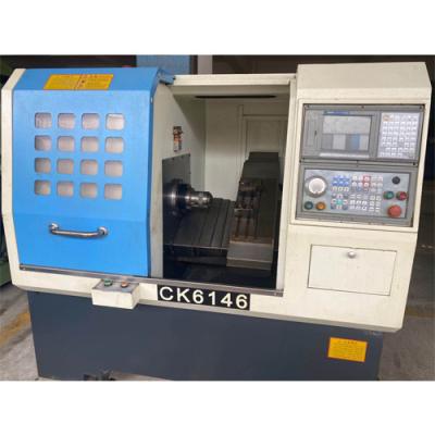 China Automatic Machinery Repair Shops CNC Lathe Machine For Metal Workplace 500mm Max Length For Slope Rail for sale