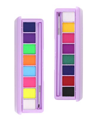 China Fluorescent Face Fluorescent Human Body Paste Eyeshadow Cream Color Paint Eyeliner for sale