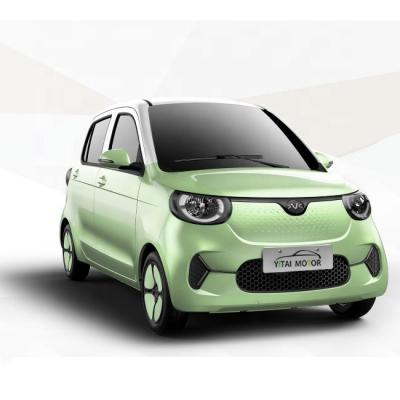 China Fabric Smart Mini Electric Car 4 Wheel New Small EV Car Electric Vehicle for sale