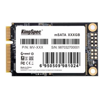 China High Speed ​​Solid State SSD Drive KingSpec msata 32gb SSD for sale