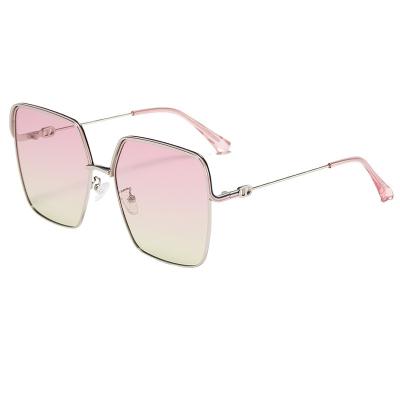 China Fashion Sunglasses Wholesale Polygonal Polarized Sunglasses Customized Metal Good Quality for sale