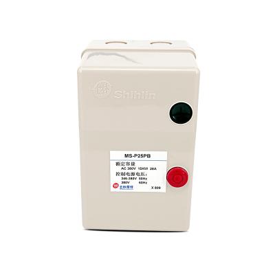 China MS-P25PB 380V Magnetic Starter 15KW 28A MS-P21PB 28A Motor Switch for sale