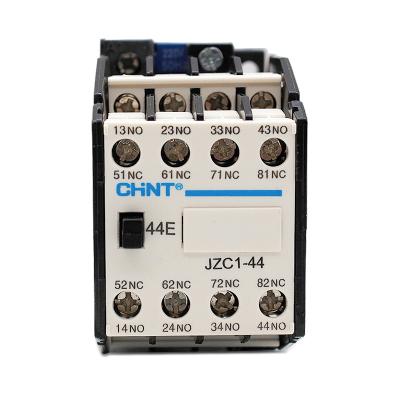 China Chongguan CHNT/Chint Contact AC Intermediate Relay JZC1-44 AC24-220V 4 Open 4 Closed JZC1-44 for sale