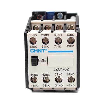 China Chongguan CHNT/Chint Contact AC Intermediate Relay JZC1-62 AC24-220V 4 Open 4 Closed JZC1-62 for sale