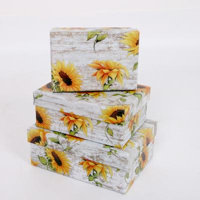 China Materials 2273 Recycled Rectangle Lid And Base Rigid Box Recycled Paper for sale