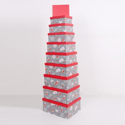 China Recycled Packaging Materials 605 Reasonable Price Gift Boxes Christmas for sale