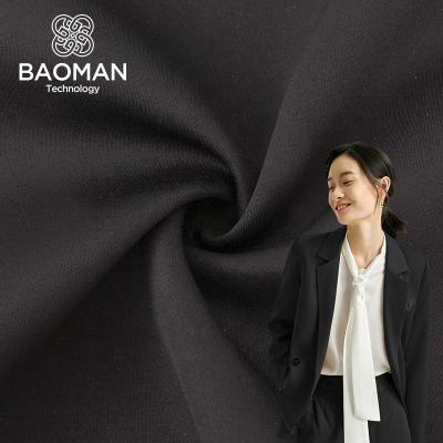 China Double Faced 320GSM 60%Nylon 40% Spandex Fabric Durable Using Stretch Nylon Fabric For Suit Coat And Jacket for sale