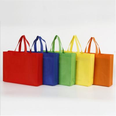 China Recycled Materials Factory Supply Shopping Bag Wholeselling Reusable Nonwoven Bag for sale