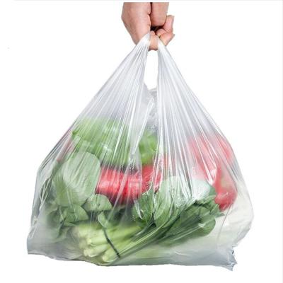 China BIODEGRADABLE Polylactic Acid PLA Material Life-using Shopping Bags Supermarket Food Grade Flat Packing Plastic Bag for sale