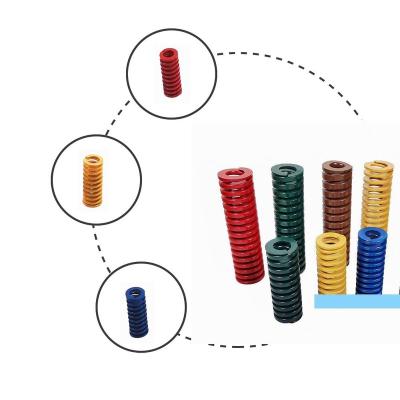 China Factory Wholesale Custom Color Specification Various Compression Spiral Die Spring for sale