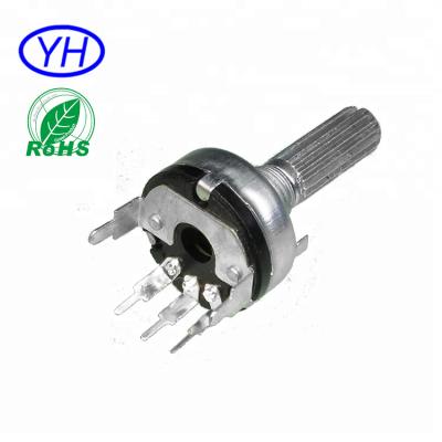 China R171N D1 Carbon Film Band 3 Pins 17mm Audio Rotary Linear Volume Control 10k Potentiometer for sale