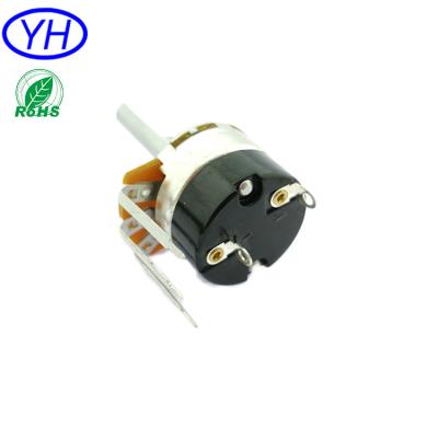 China Lightweight Wholesale 10k Rotary Switch Potentiometer With Switch for sale