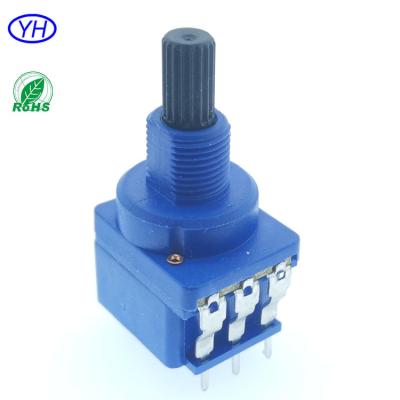 China Carbon Film 16mm Lightweight Rheostat Rotary Potentiometer 4.7K 10k 20K 47K 50K 100k 220K 470K 500k Omeg With On/Off Switch 10A Rotary for sale