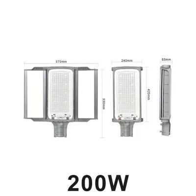 China 2021 Garden China Panelli Lambas 200w400w600wSolar panel smart lighting outdoor led gunes street light waterproof solar street light for sale