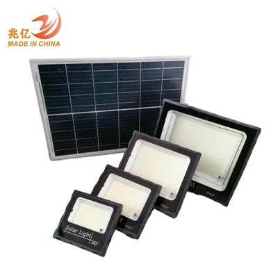 China Modal Outdoor Plastic 60w 80w 80w 200w 300w Adjustable Solar Panels Solar Light New Black Glass Led Solar Flood Light for sale