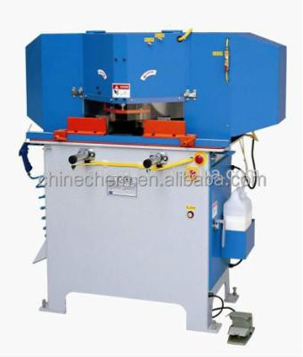 China Building Material Shops 45degrees Double-Blade Angle Sawing Machine From Aluminum Frame for sale