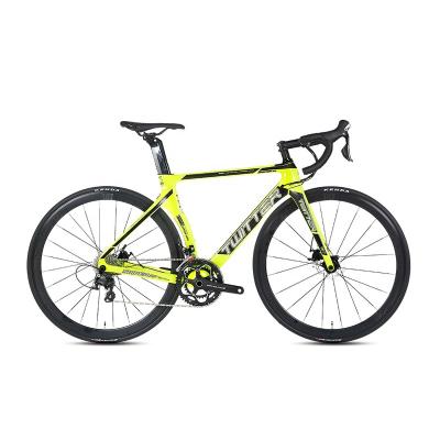 China TWITTER carbon fiber road bike bicycle with disc brake SHIMANO 105 derailleur R7000 off road bike 700c for sale