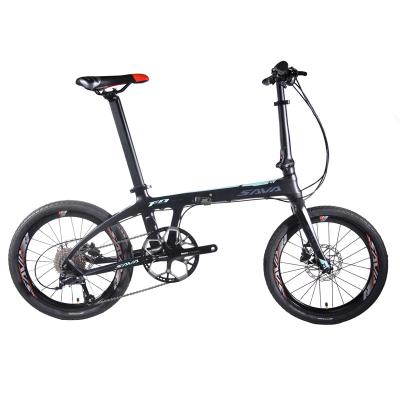 China Racing SAVA Z1 20inch Folding Adult Bike With Shimano R4700 20 Speed ​​Disc Brake Bicycle Carbon Folding Bike for sale