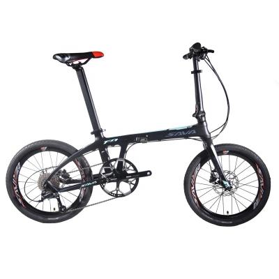 China Packing ready for boat carbon fiber sight bike 20 inch lightweight folding bike carbon fiber bike for sale