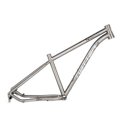 China High Quality Mountain Bikes Thru-Axle 12-142mm Titanium Alloy Mountain Bike Frame 27.5 Aerial-Grade 29er Mtb Bicycle Frames for sale