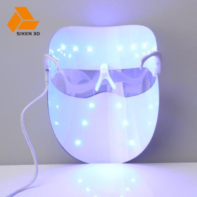 China Máscara facial da terapia portátil da luz do diodo emissor de luz fotodinâmica com carga de cabo de USB à venda