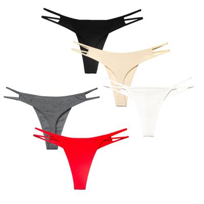 China Sexy Thong G - XSpazio OEM ODM Women Style Spandex / String Cotton Underwear Design Bikini Cotton New for sale