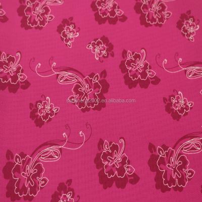 China Waterproof 600D Polyester Oxford Heat Transfer Printing Waterproof PU Coat Fabric for sale