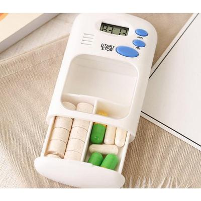 China 1/7/14/28/31 days promotion CHL wholesales custom high end portable 7days travel glitter pill box with booster AM P.M. capsule shaped for sale