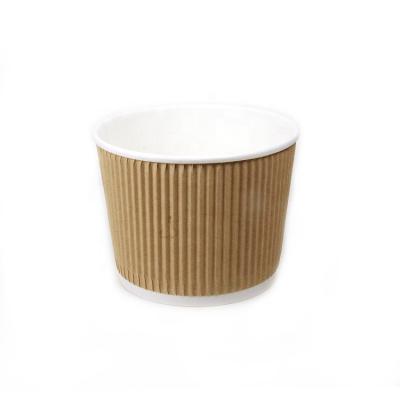 China Free Sample High Quality Disposable HAPPYPACK Food Container Wholesale Disposable Printing Paper Soup Cup Soup Bowl 26oz Packaging for sale