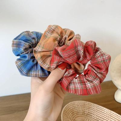 China Wholesale Solid Color Solid Color Satin Hair Tie Silk Hair Scrunchies Women's Jumbo Silk Scrunchies 1 Piece for sale