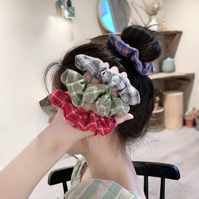 China Fashion fresh elastic hair rope ponytail band hair headdress children's decoration small and simple women's elastic bands for sale