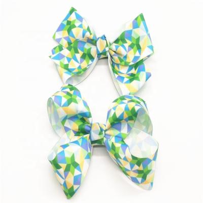 China Wholesale custom handmade custom made colorful polyester satin/grosgrain ribbon bow for main decorations accessories for sale