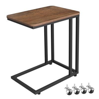 China VASAGLE Side Tables (Size) Adjustable Modern Wooden Small Bed Side Table For Bed Rooms Living Room Home Furniture for sale