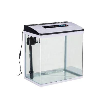 China Viable Multi-size Household Living Room Glass Betta Fish Tank Fish Farming Tank Wholesale for sale