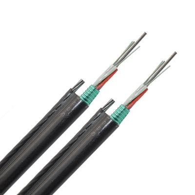 China Overhead 48 Core Aerial Armored Outdoor Fiber Single Mode Fiber Optic Cable GYTC8S Telecom Communication Figure 8 Fiber Optic Cable GYTC8S for sale