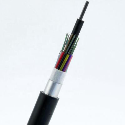 China areial telecom GYTA 6 core G652D rodent proof cable and meter loose tube fiber optic conduit light fiber optic cable price for sale