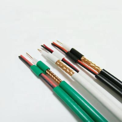 China CCTV CAMERA CATV CCTV Camera Cable RG59 with Siamese Power Cable RG59 +2C Cable for sale