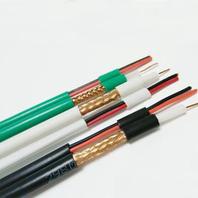 China CCTV CAMERA RG59 2C Cable RG6 RG58 3C-2V 5C2V RJ59 Coaxial Cable RG59 With Power for sale