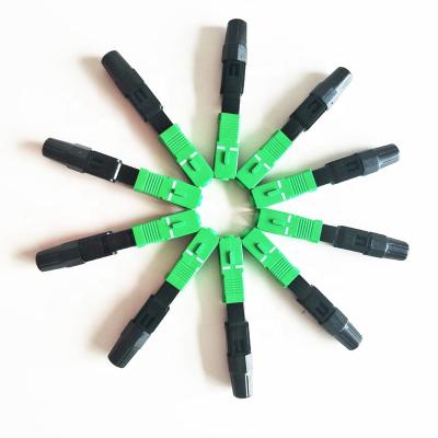 China Communication Fiber Optic SC Connector Field Assembly Quick Connector for sale