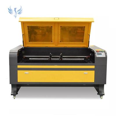 China Water-cooled 1610 laser cutting machine 100w 130w 150W /RECI Brand Ruida controller CO2 laser engraving machine for sale