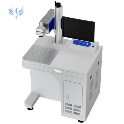 China Deep marking 30w 50w Factory Agent Price Hot Sales Mini Fiber Laser And Co2 Laser Engraving Cutting Machine For Non-Metal for sale