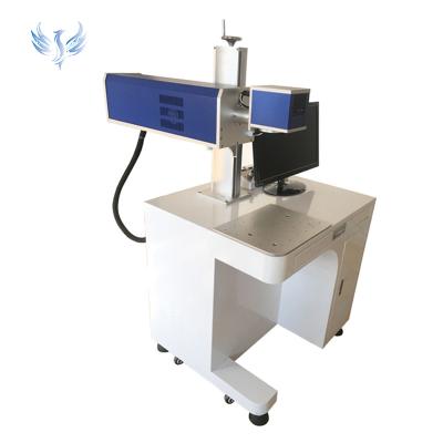 China Deep marking Factory Price Mini Laser Marker Led Bulb Logo CO2 Laser Marking Machine With Rotary Table For Sale for sale