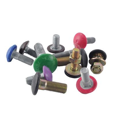 China China Supplier M12 M36 Good Quality High Quality Steel Head Plastic Bolt Fine Thread Carriage Bolts for sale