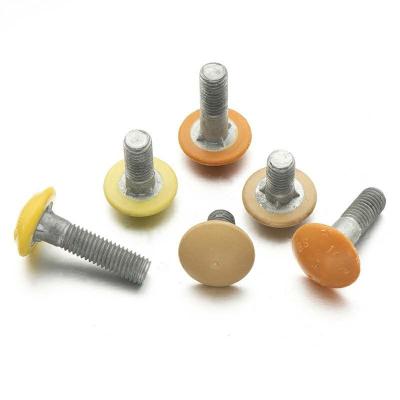 China H.D.G Steel Head PVC Round Silo Bolts for sale