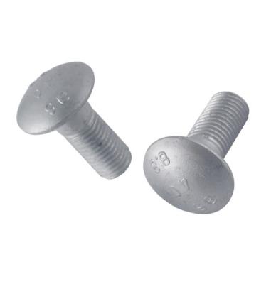 China NEW Next 2022 March Manufacturer Wholesale High Quality Different Sizes Hot Dip Galvanized Round Head Square Head Bolts for sale