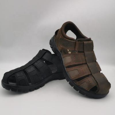 China Lightweight Men's Hot Sales Leather Sandals for sale