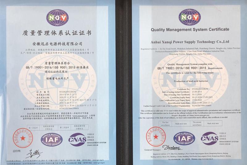 ISO9001 - Shanghai Zhongsheng Industrial Co., Ltd.