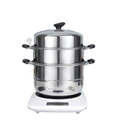 China Hot Selling Sustainable Corn Dim Sum Stainless Steel Steamers Stainless Steel Food Steamers for sale