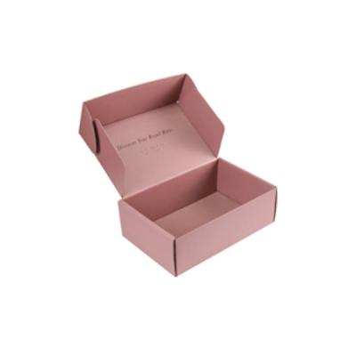 China Recyclable Logo Packaging Large Cardboard Cardboard Announcement Box Custom Baby Clothing Shoes Corrugated Packaging Paper Shipping Boxes for sale